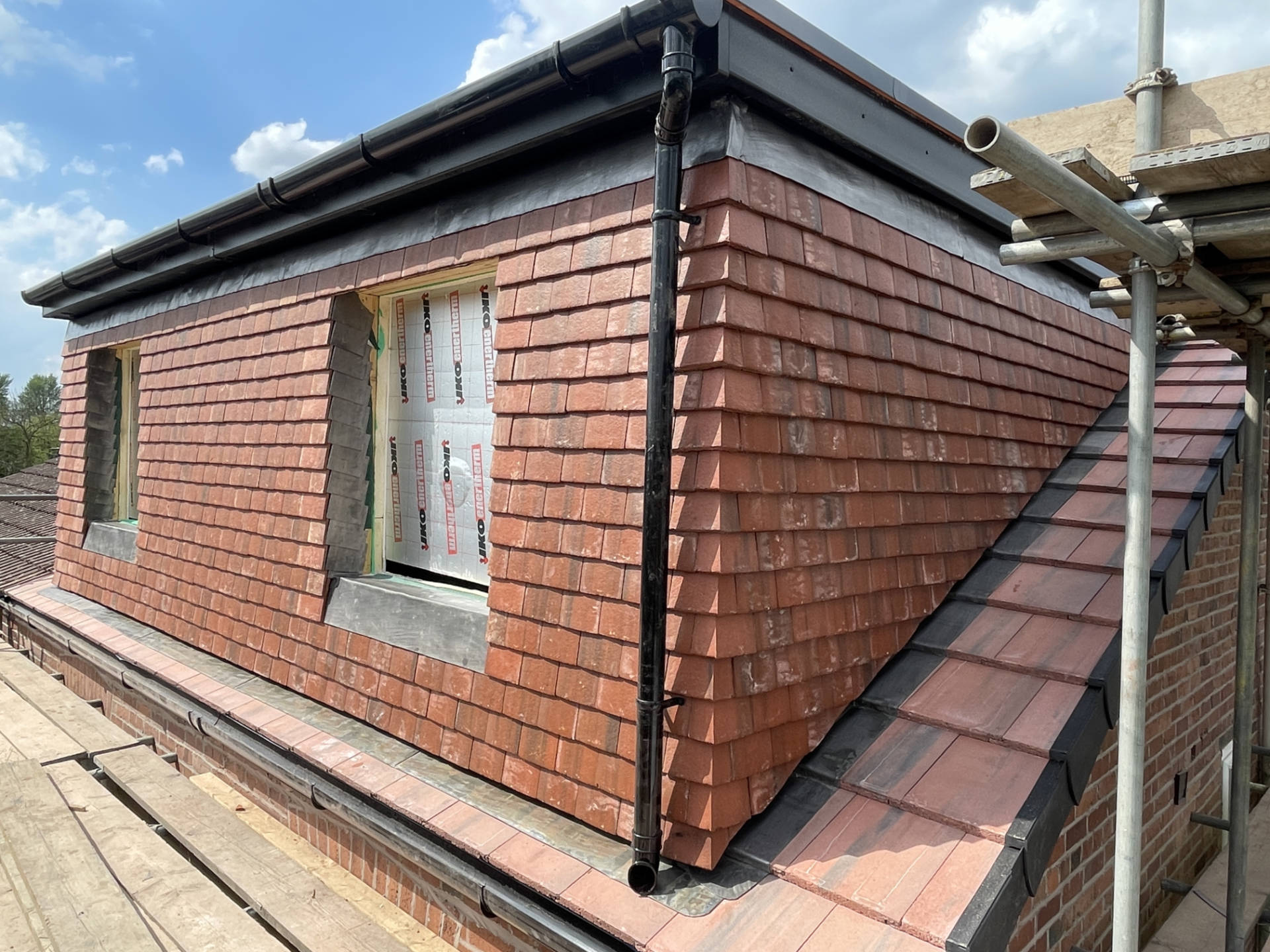 An image showing our roofing work