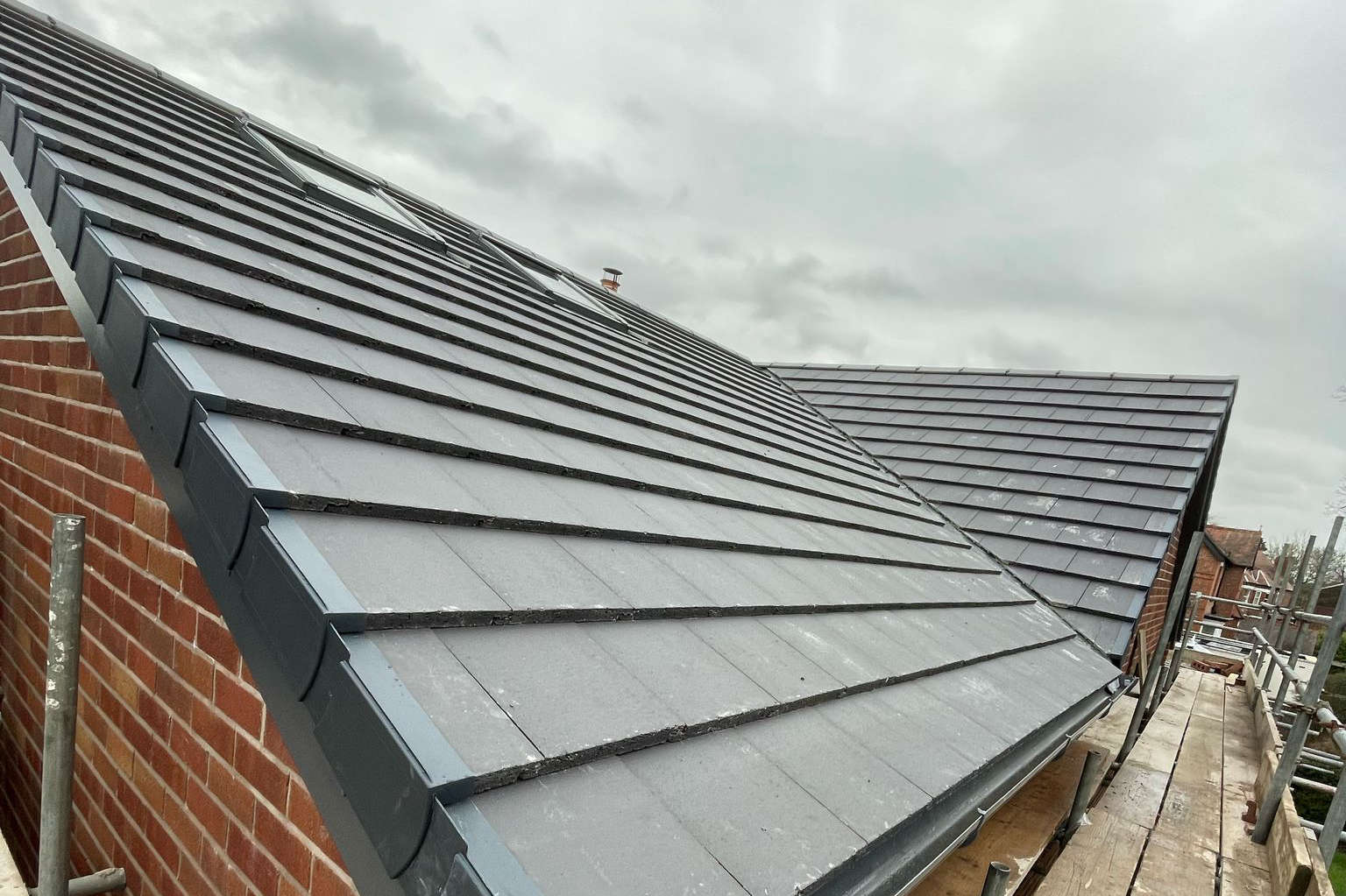 An image showing our roofing work