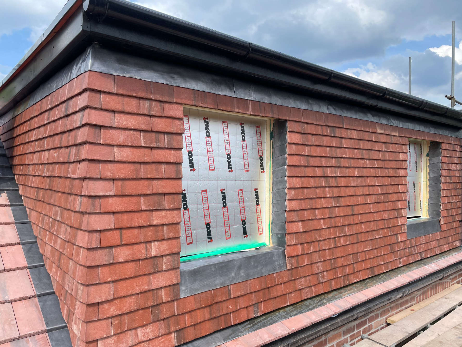 An image showing our roofing work