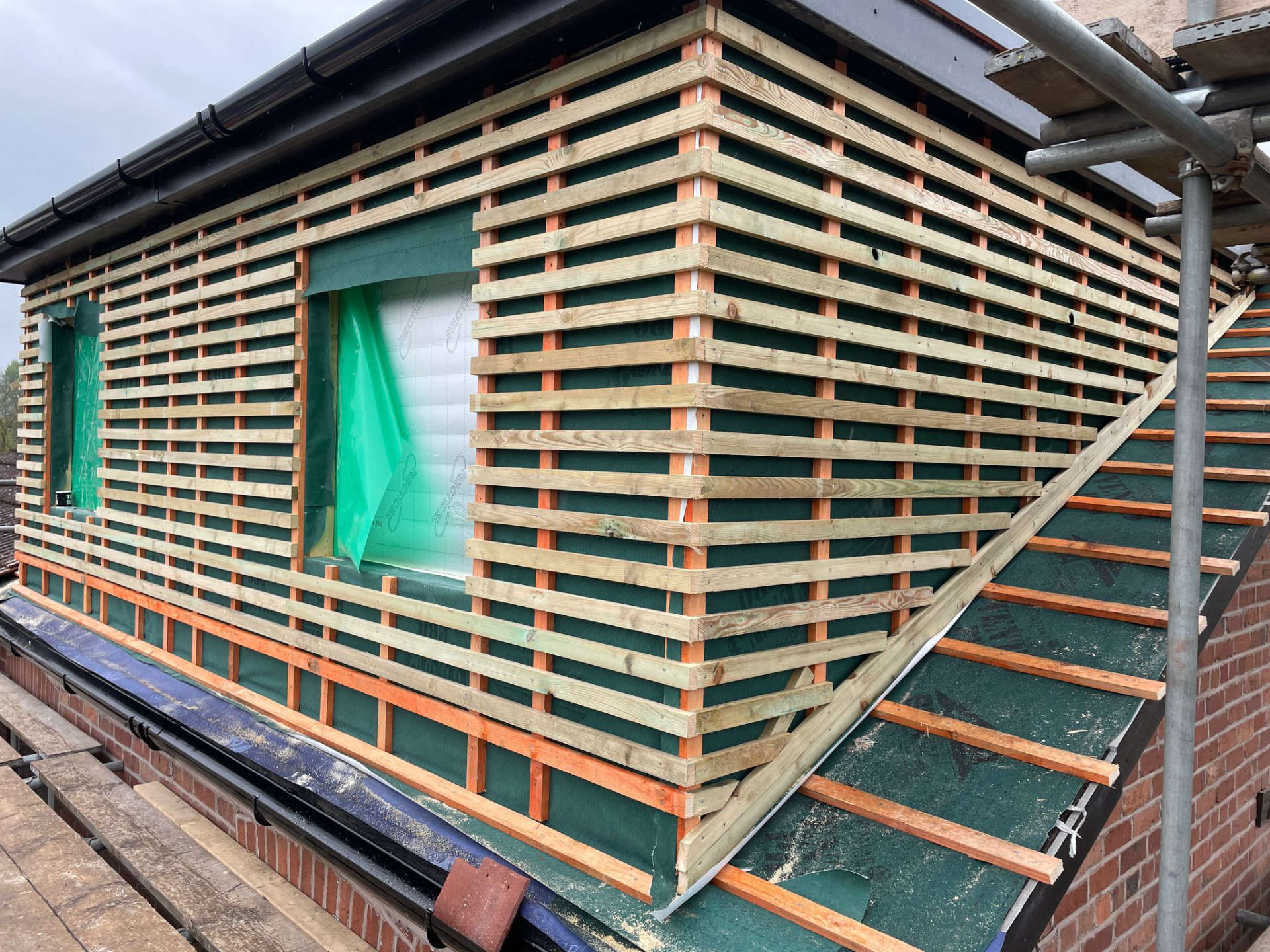 An image showing our roofing work