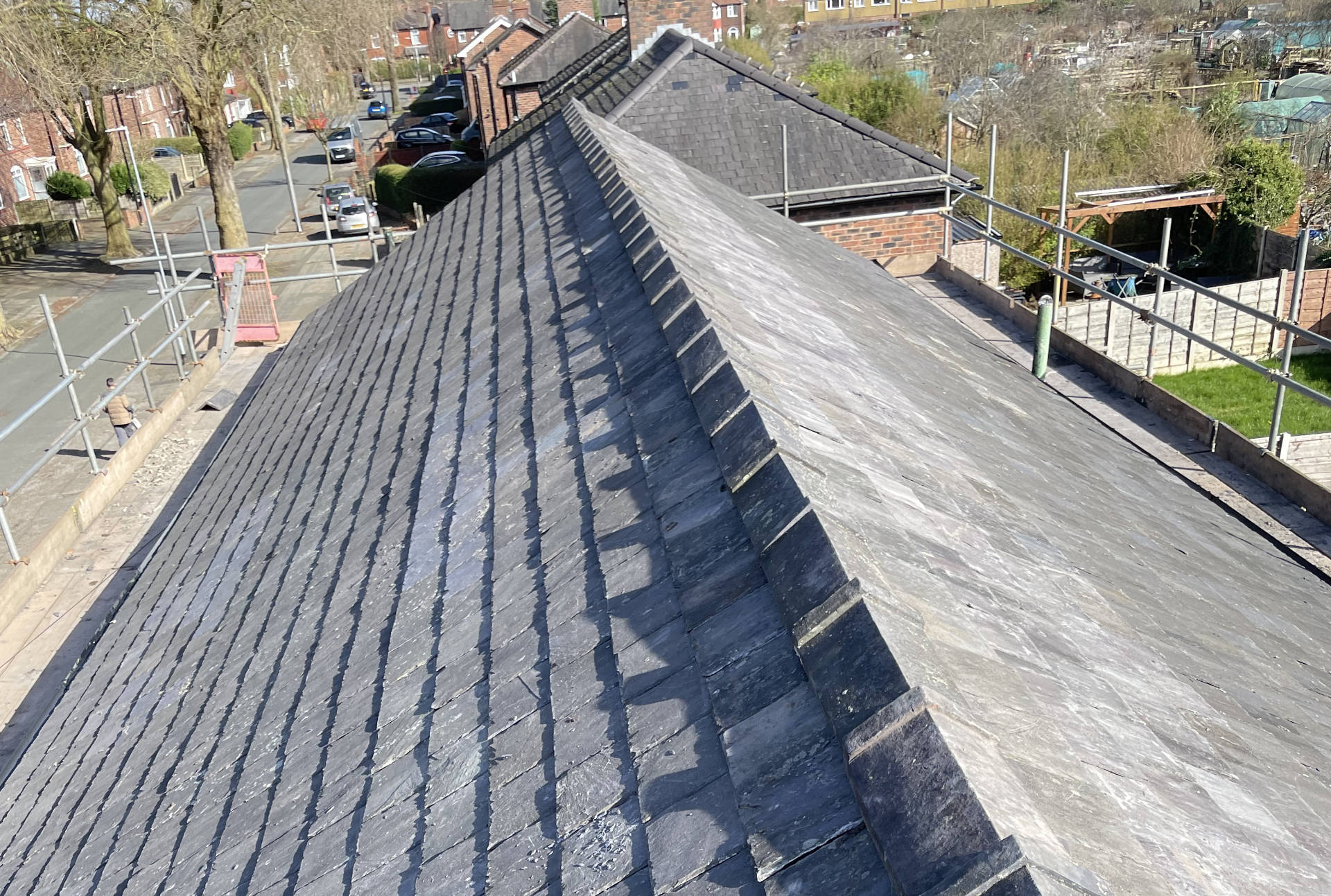An image showing our roofing work