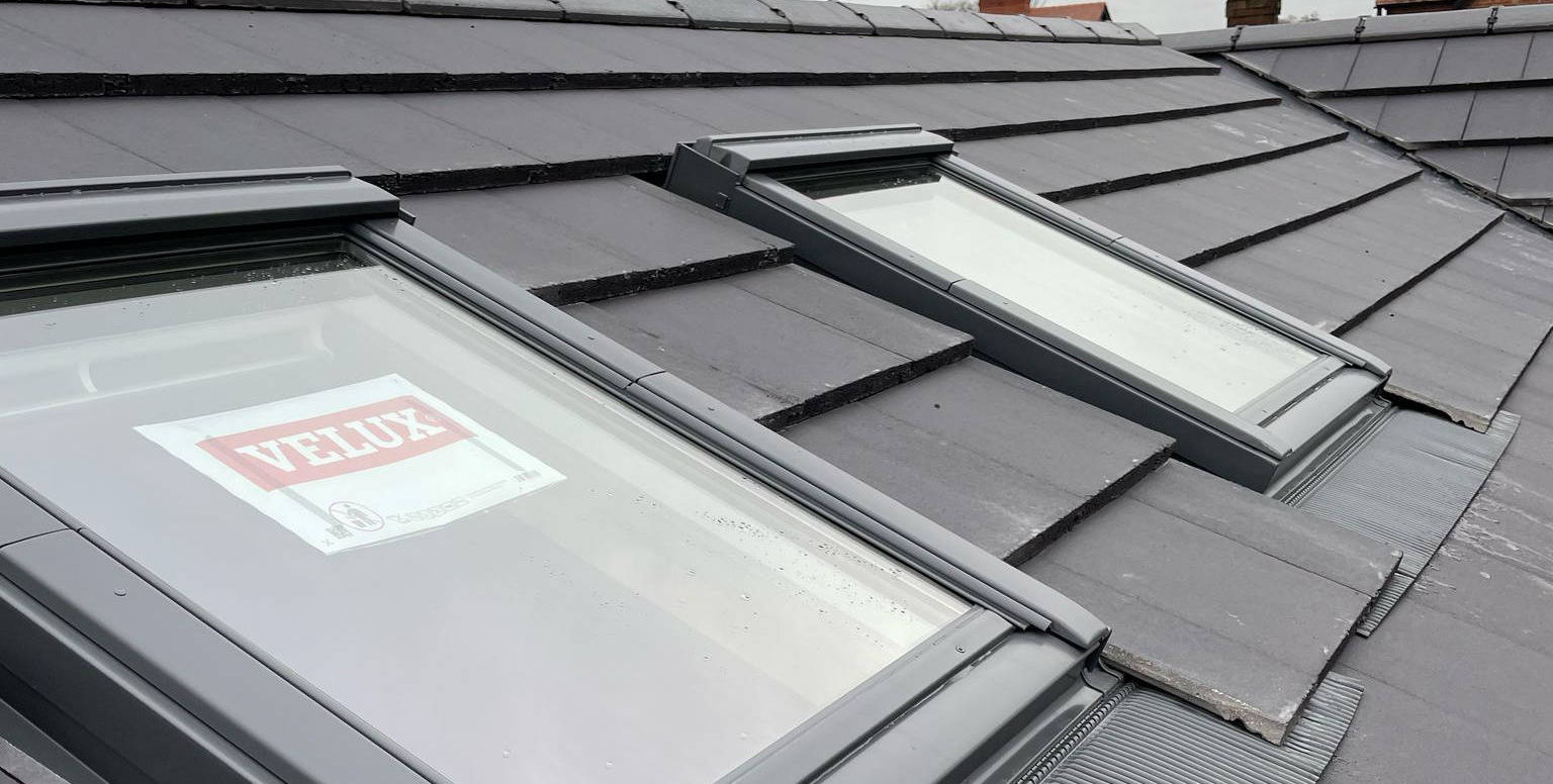 Photo of some of Opulance Roofing Cheshires Velux Windows work